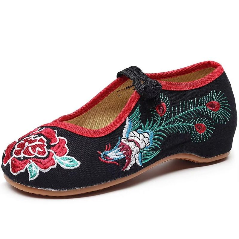 embroidered shoes