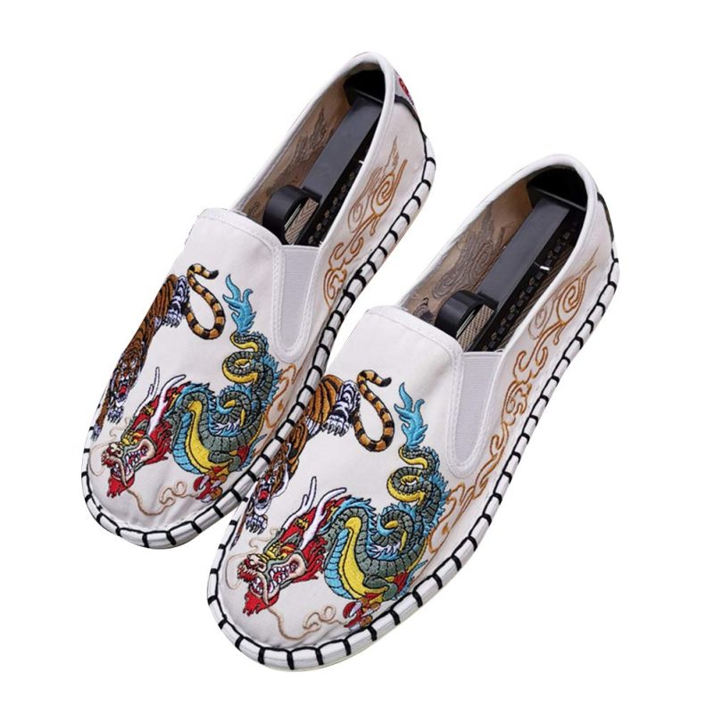 embroidered shoes