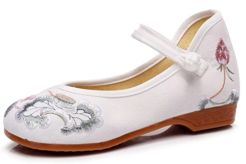 embroidered shoes