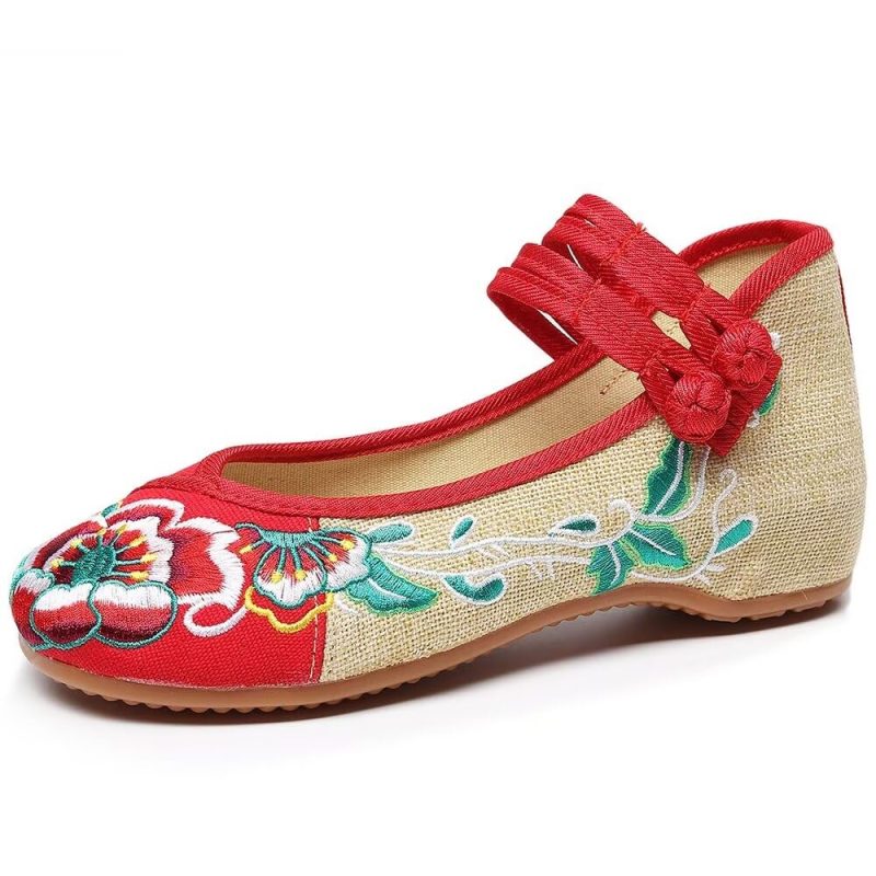 embroidered shoes