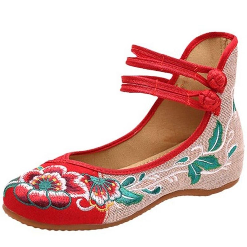 embroidered shoes