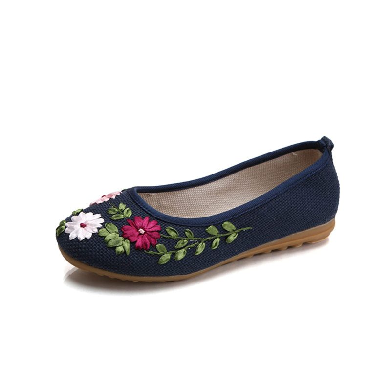 embroidered shoes