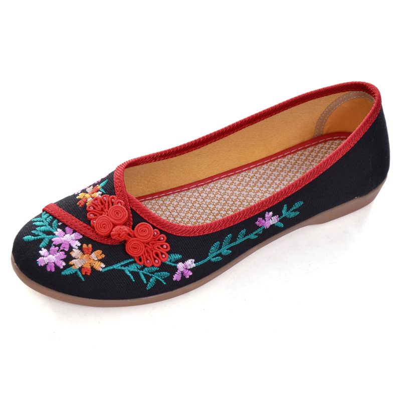 embroidered shoes