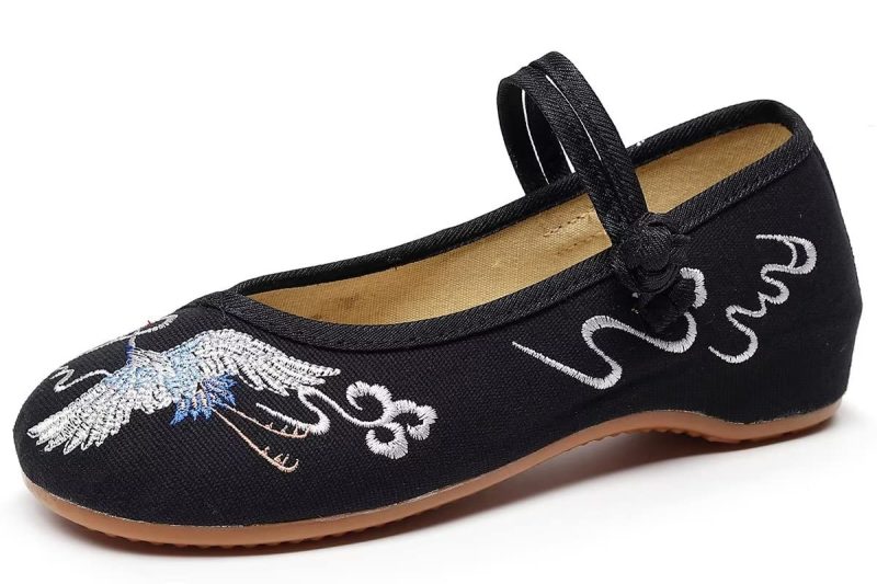 embroidered shoes