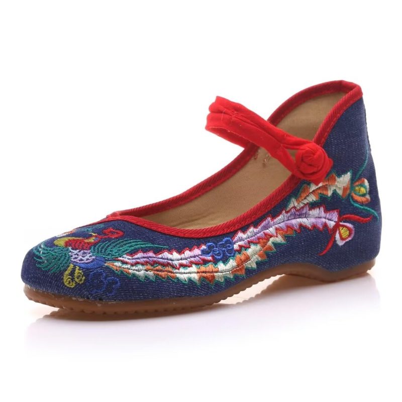 embroidered shoes