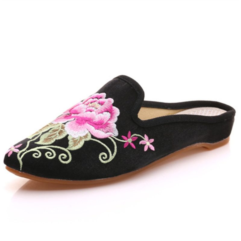 embroidered shoes