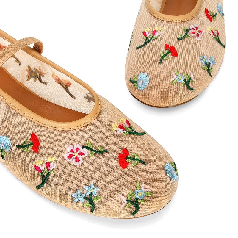 embroidered shoes - 图片 3