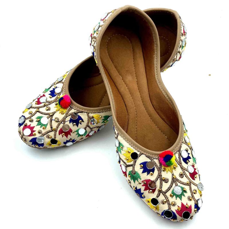 embroidered shoes